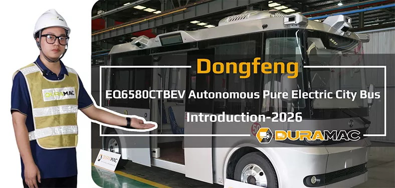 EQ6580CTBEV Dongfeng electric bus Video