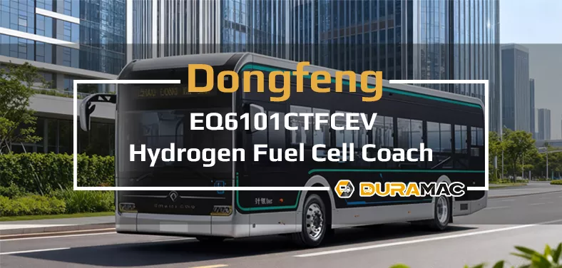 EQ6101CTFCEV Dongfeng Hydrogen Fuel Cell Coach Video