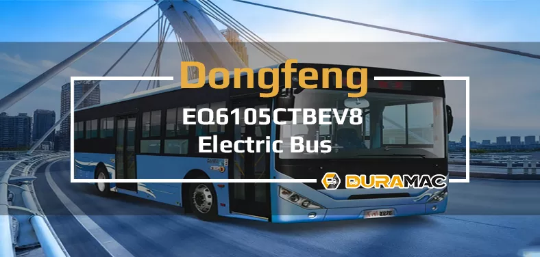 EQ6105CTBEV8 Dongfeng electric bus Video