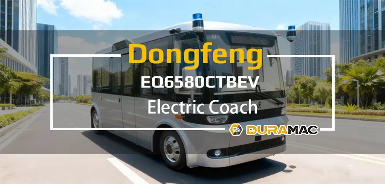EQ6580CTBEV Dongfeng electric bus Video