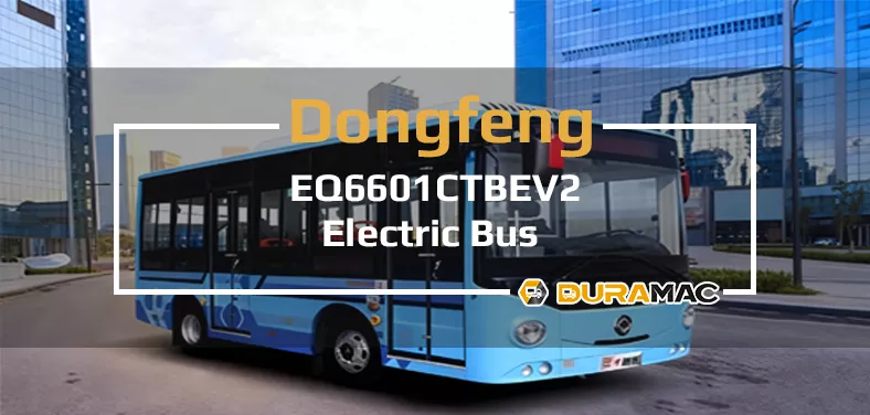 EQ6601CTBEV2 Dongfeng electric bus Video