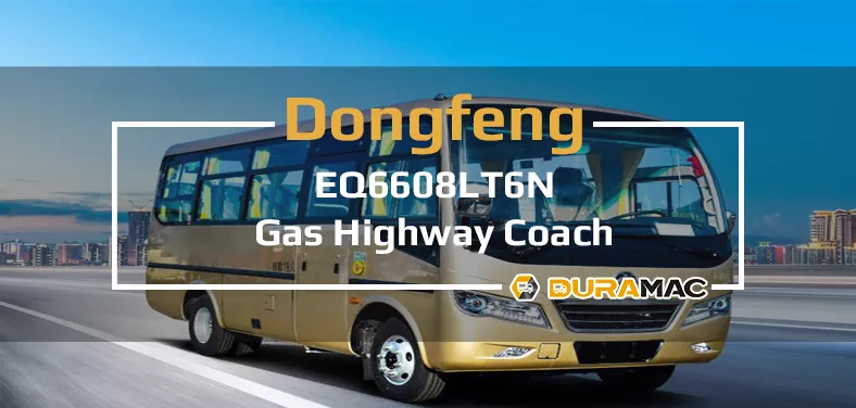EQ6608LT6N Dongfeng Gas Highway Coach Video