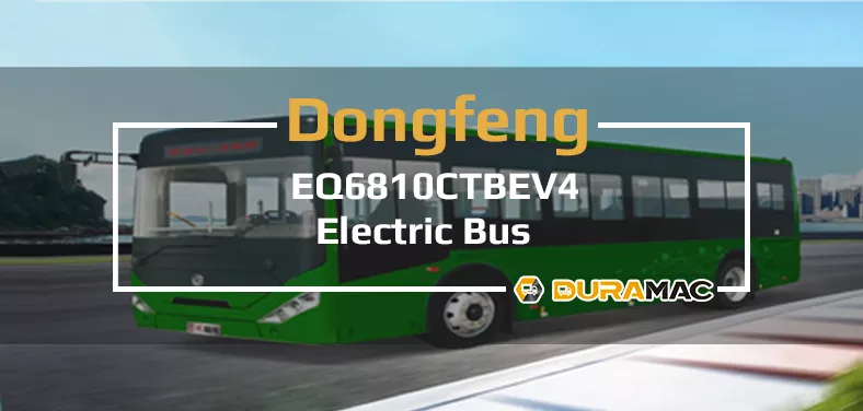 EQ6810CTBEV4 Dongfeng electric bus Video
