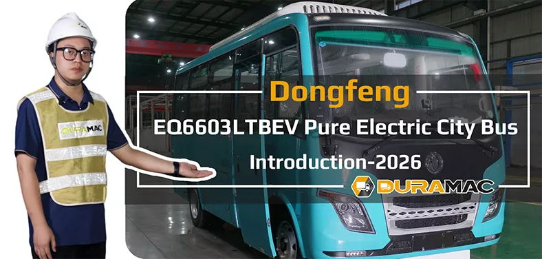 EQ6603LTBEV Dongfeng Electric Coach Video