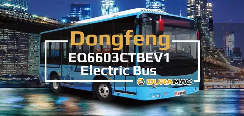 EQ6603CTBEV1 Dongfeng electric bus Video