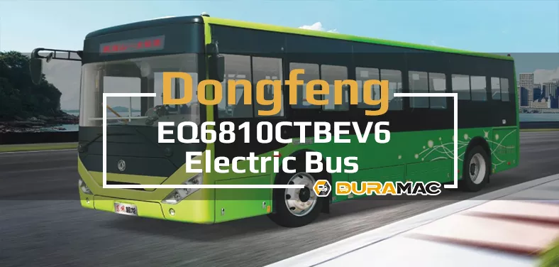 EQ6810CTBEV6 Dongfeng electric bus Video