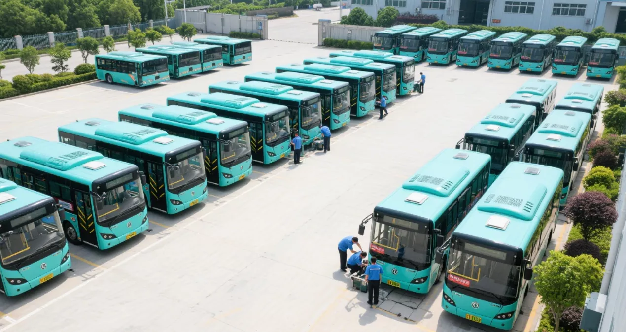 Dongfeng Special Automobile Electric Bus-1